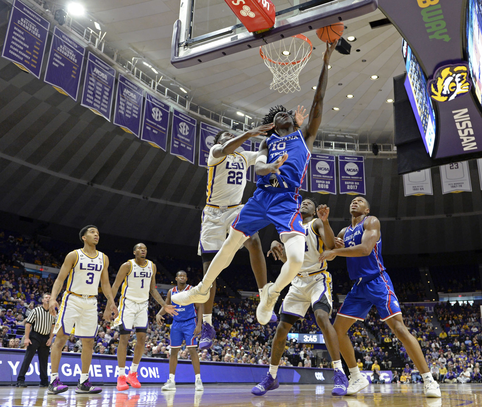Louisiana Tech LSU Basketball